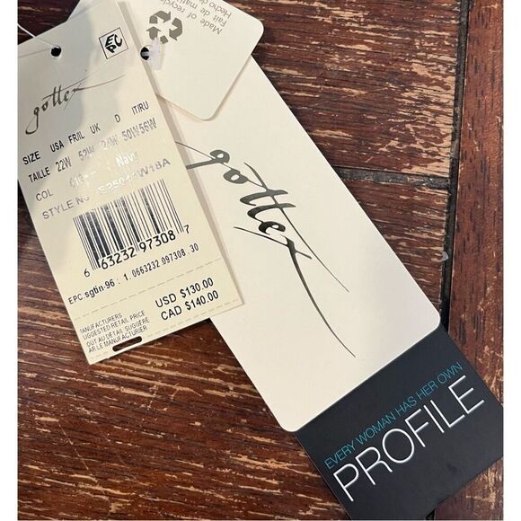 Profile by Gottex Harmony Plus Size Womens Ruched Tankini Top - Picture 5 of 7